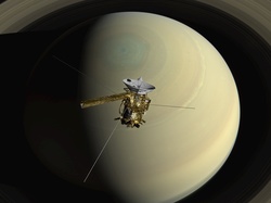 Satelita Cassini, Saturn, Planeta, Przestrzeń